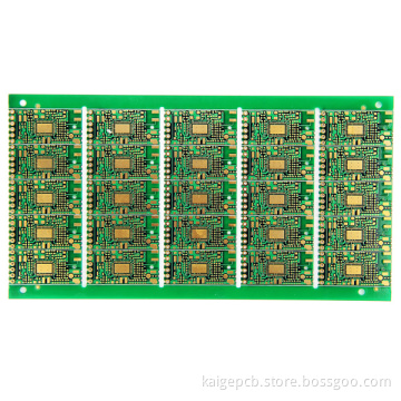 Half-Hole 4L Multi-Layers Fr-4 Immersion Gold PCB 35um UL RoHS Certifed Circuit Board